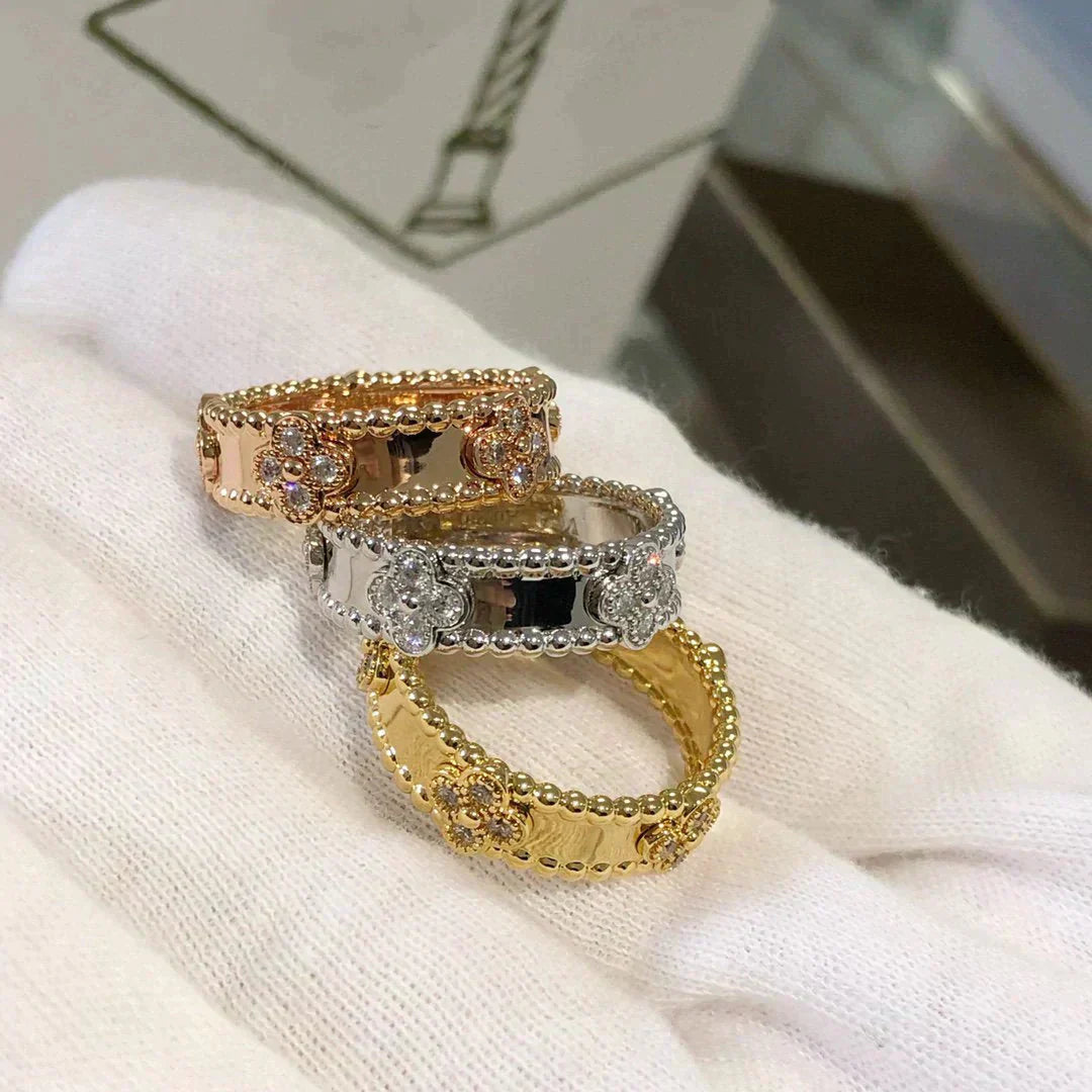 VCA PERLEE DIAMOND RING