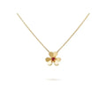 VCA FRIVOLE GOLD FLOWER NECKLACE